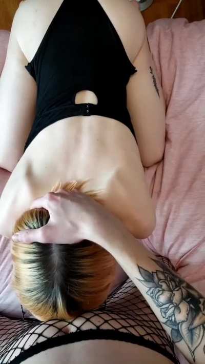 You're only a good girl if you have my cock deep in your throat