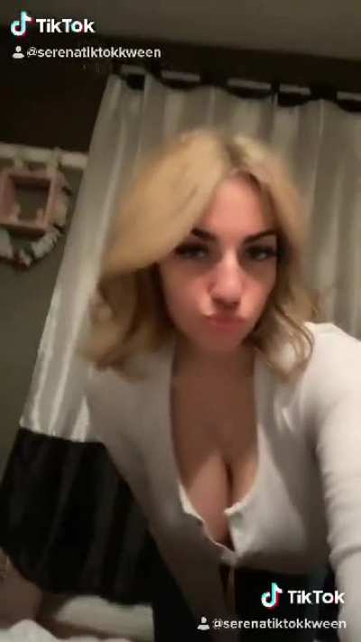 Imagine waking up to her giggling and laughing while slowly stroking your dick until you cum