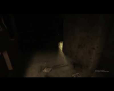 Clip from my stream playing outlast insane mode