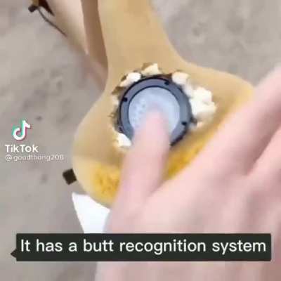The anti-theft butt recognition system