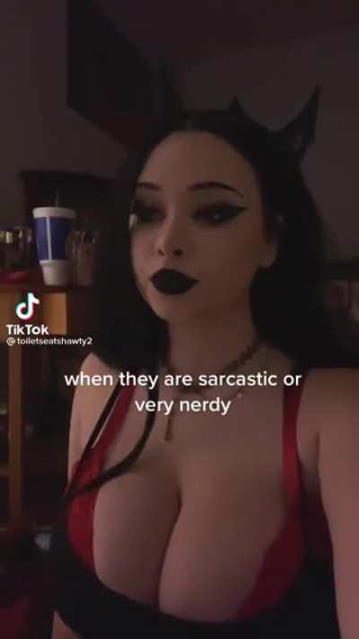 Big Tiddy Goth GF