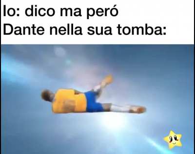 Povero sommo poeta che si rivolta nella tomba