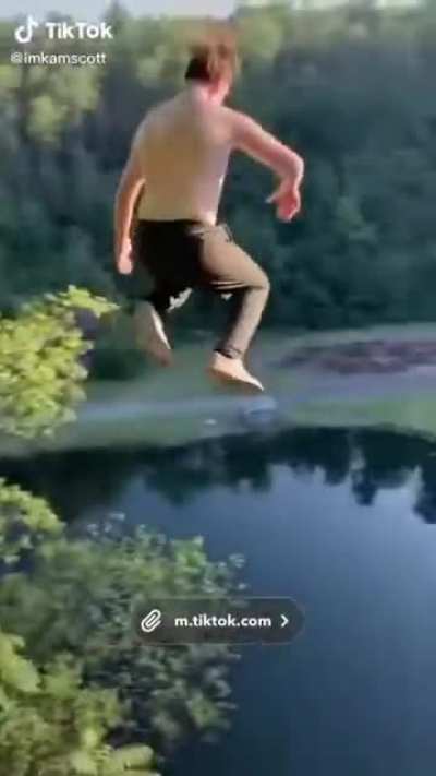 super long fall