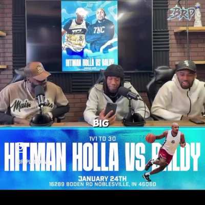 BALDY AND HITMAN HOLLA MATCH UP SOON ‼️