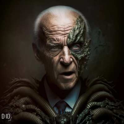 Biden as an Alien video, text of speech, and voice, all done with AI (more info in comments)