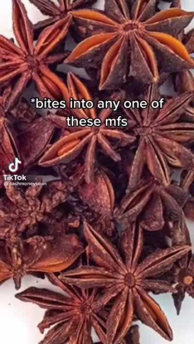 I don’t know which is worse, the ginger or the peppercorn