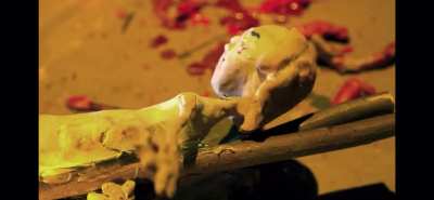 The claymation in this music video (graphic)