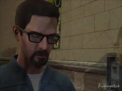 Gordan freeman waking up after 20 years and seeing vortiguants treated equally as people