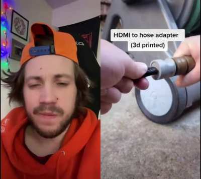 Revolutionary invention in Technology- Hose to HDMI adapter is released.