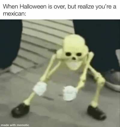 dia de los Muertos be spooky
