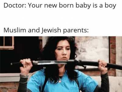 We shalt slay thine prepuce