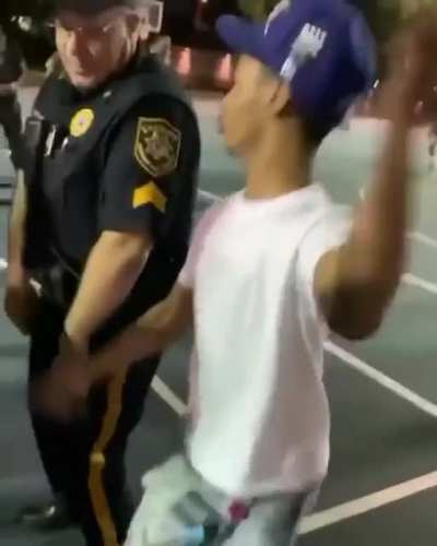 Two dudes dancing