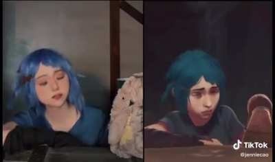 Powder/Jinx cosplay
