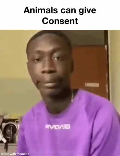 Say it with me now, Fuck Zoophiles 🥳