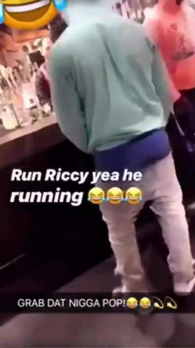 Run Ricky yea he running 💫😂