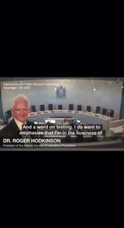 Dr. Roger Hodkinson on actual COVID science