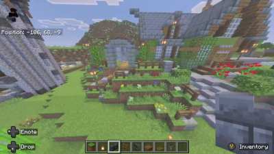 I built Doctor Monty’s house in my Minecraft village