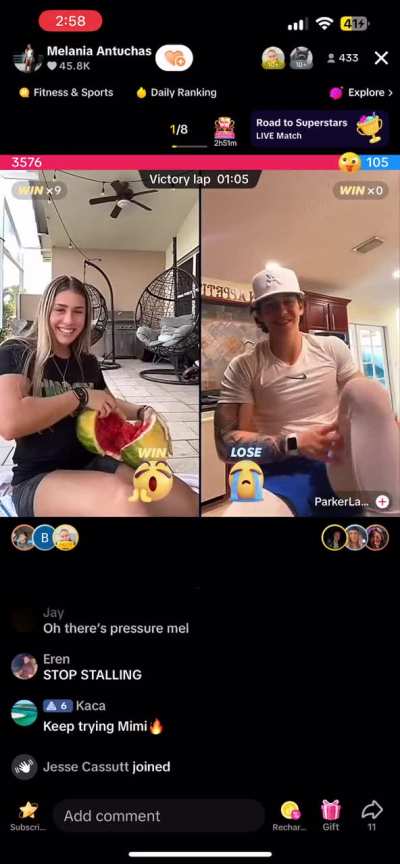 TikTok bodybuilder crushes watermelon with ease on LIVE