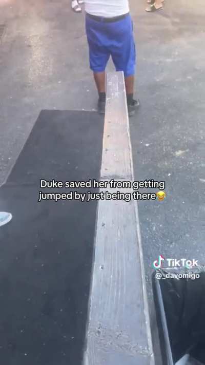 Super nigga Duke to the rescue