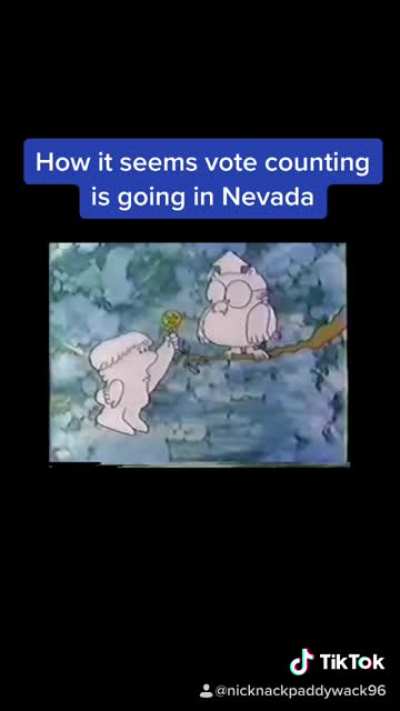 How vote counting in Nevada feels.