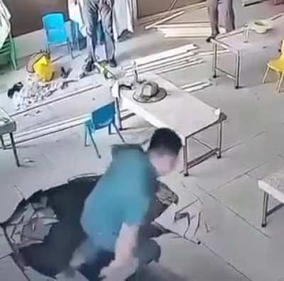 Dude has quick feet