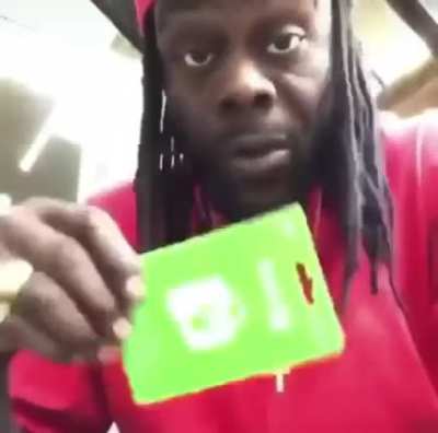 if yo dms dont work im sory but.. u cant get the card. Ur dm msut work in order for u to get the crad so. Im sorry