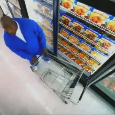 hungery man