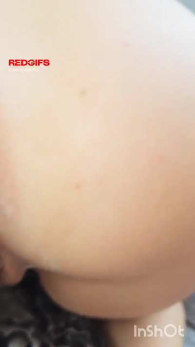 Thick creampie gushing out