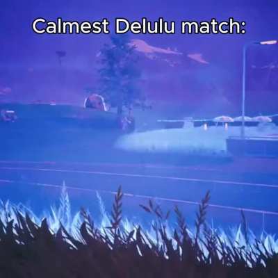 Calmest Delulu match: