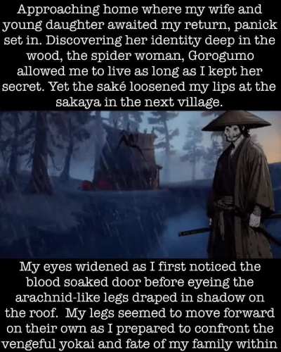 He must face the demon or lose all honor