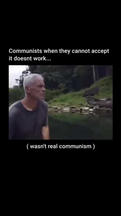 After one more genocide communism will definitely work.