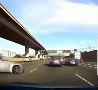 Just a normal drive in the freeway