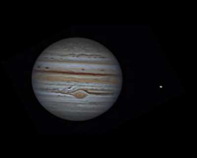One hour of Jupiter and Io