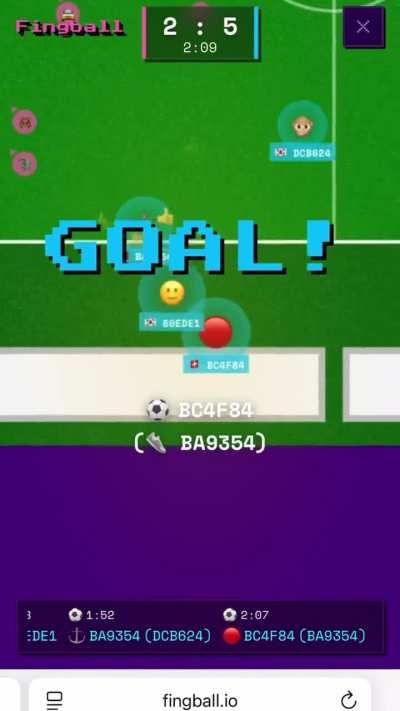 I made a futsal web game!