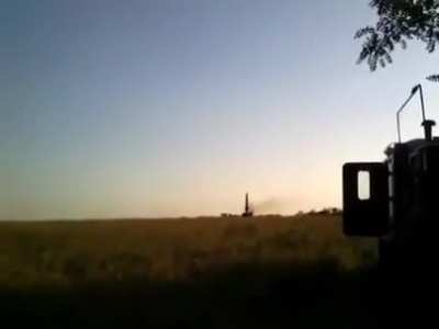 Tochka missile launch failure, Donbass 2014