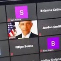 Obama en la clase