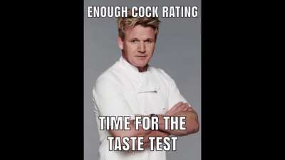 Time for the taste test