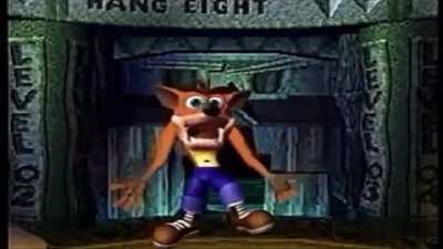It’s always made me uncomfortable how Crash has no neck; I don’t understand videogame anatomy