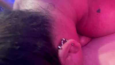 Sucking his ass while he makes me orgasm