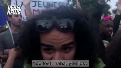 A message from France's youth Aimed at the right-wing political party in France: 
