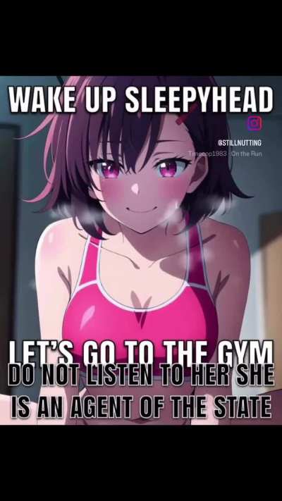 I’m listening to her 
