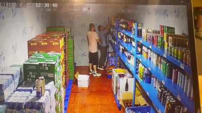 Trying to organize glass bottles on the shelf