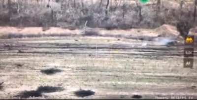 Russians getting killed when advancing position.