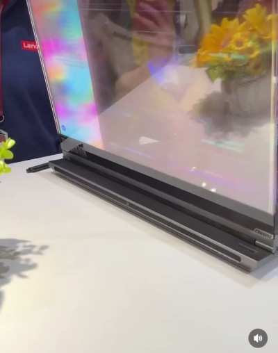 Lenovo’s latest transparent monitor