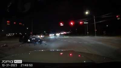 Texas State Trooper Hits Amazon Truck