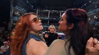 Kris prevents the attack from Jamie