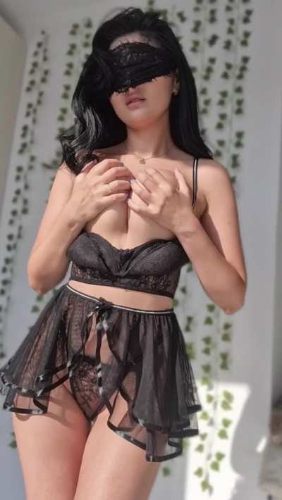 Happy, a little shy and a lot of busty
