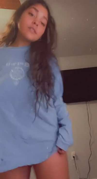 My boobs couldn’t wait to say hi