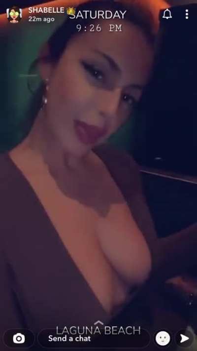 Low cut dress