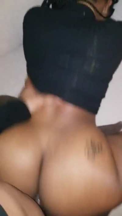Big Ass Ebony Babe Fucked in Hottest Doggystyle
